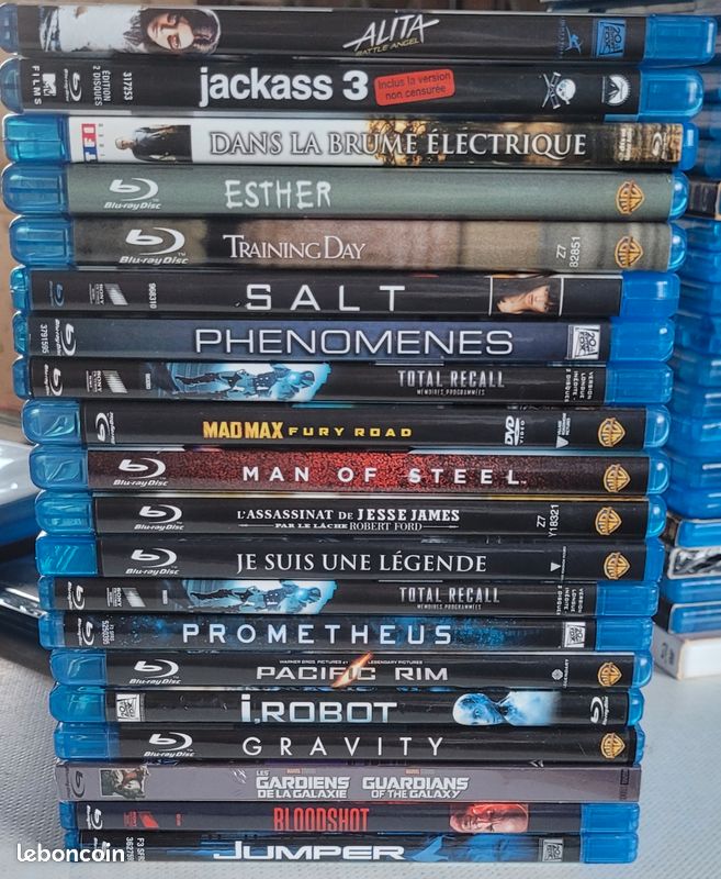 Divers blurays à l'unité (image 1)