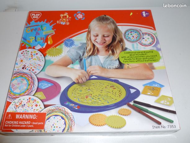 PlayGo Mandala Magic – Estudio De Pintura Con Plantillas Y 6 Rotuladores Para Niños Desde 4 Años