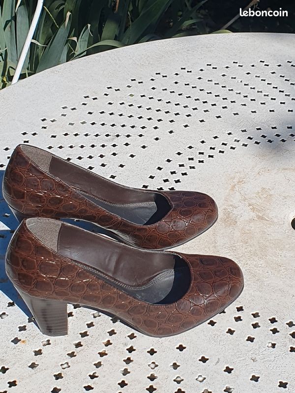 Escarpin marron Club Gemo taille 36 Chaussures