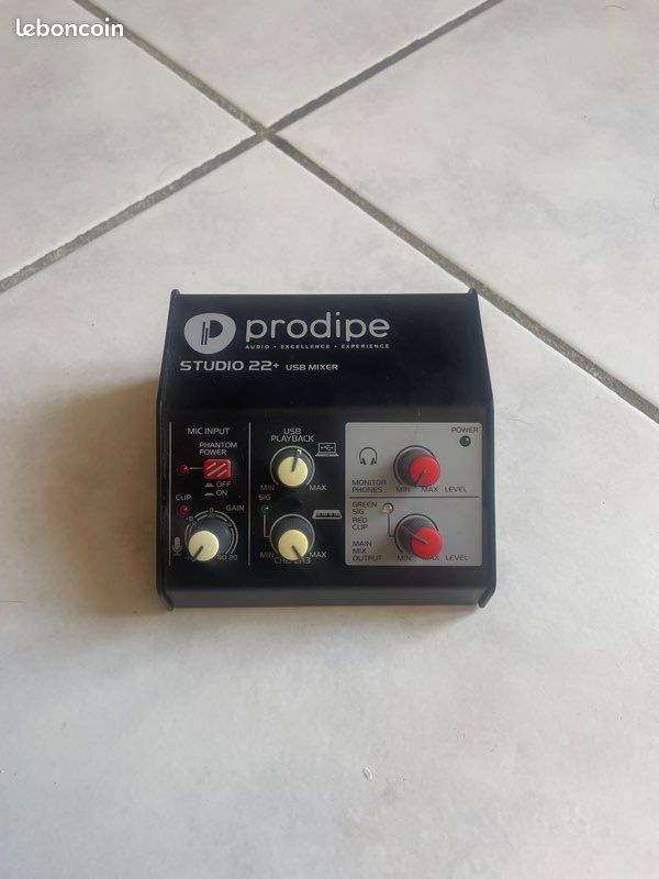 Interface audio prodipe (image 1)