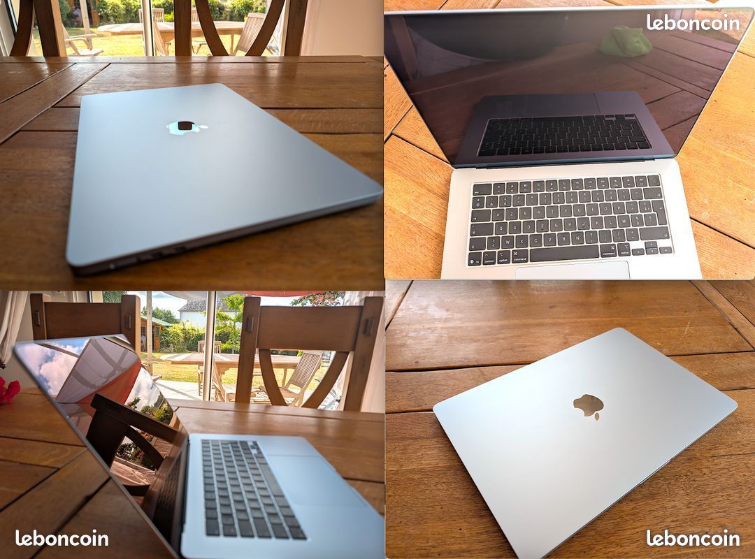 Macbook air 15 M4 idéal musicien, graphisme, photo, vidéo, dessin, architecture, gar 09/2027 (image 6)