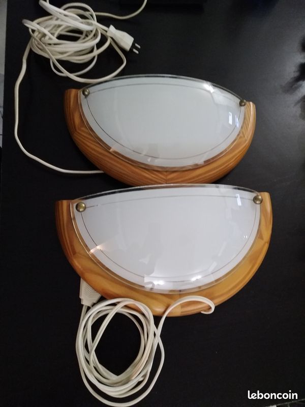 Lot de 2 appliques murales (image 1)