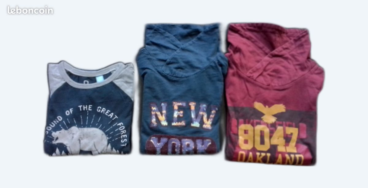 Lot 3 T-shirts 6 ans (image 1)