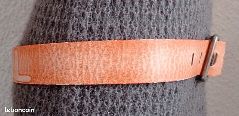 Ceinture De Combat Vintage Sampo En Cuir Marron, Porte-canne Pour Pêche Océanique