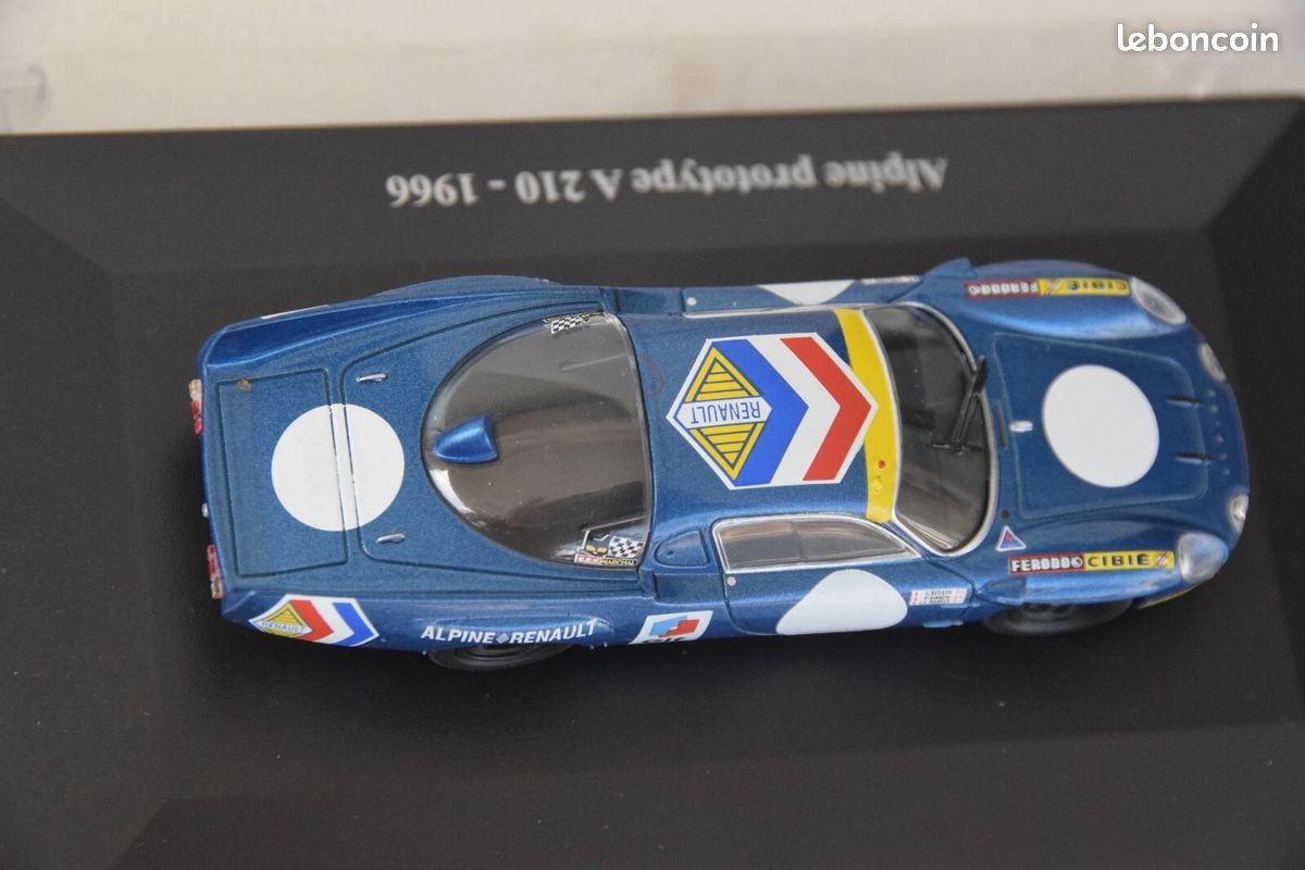 Miniature Alpine A210 Prototype 1966 1/43 - Le Mans 1968 - Eligor