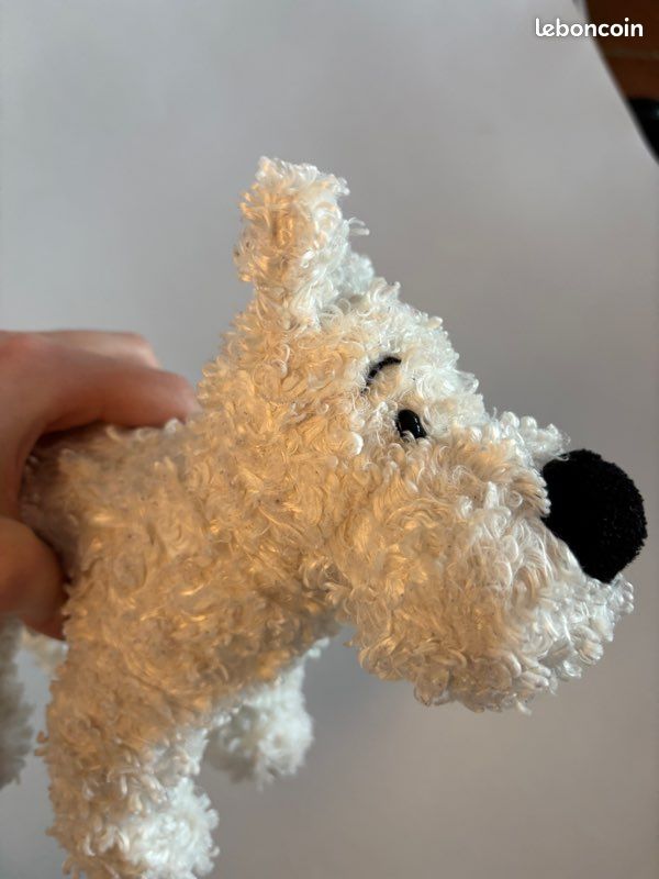 Peluche Milou vintage (image 5)