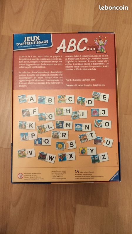 Jeu abc ravenburg (image 2)