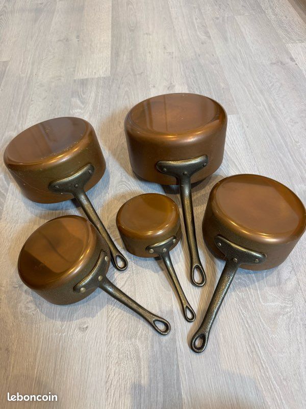 Cuivres de Faucogney - Saucepan (5) - Copper - auction online