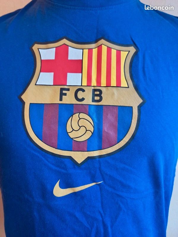 Maillot de football FC Barcelona hommes - Maillot de football - Blauw - taille S