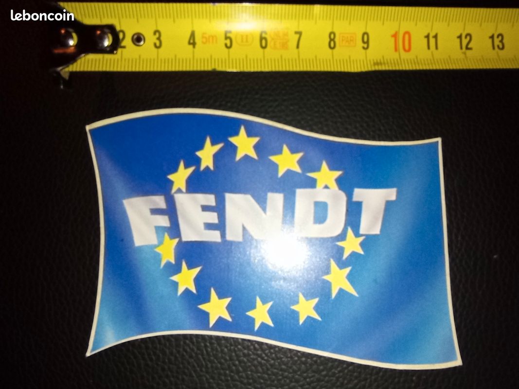 Autocollant vintage Fendt (image 1)