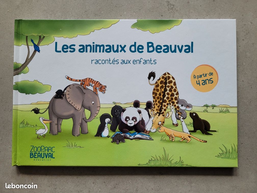 Livre Les animaux de Beauval racontés aux enfants (image 1)