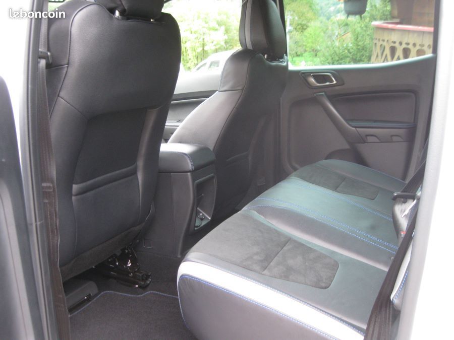 Ford ranger double cab 2.0 ecoblue 213 ch bi-turbo 4x4 raptor boite auto blanc glacier (image 5)