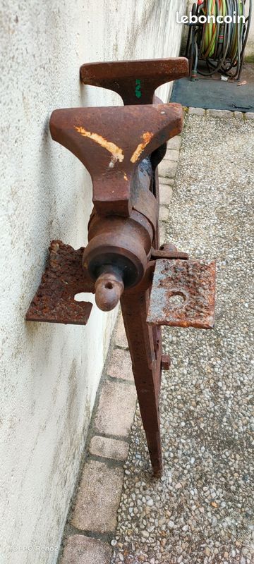Étau de forgeron sur pied - Bricolage