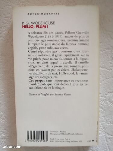 [Livre] Hello, Plum  - Bon état (image 2)