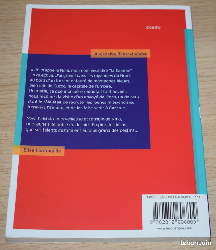 L89 - à partir de 12ans : 3 romans (Les silences du rouge-gorge + 2 romans de la collection " doado " des éditions Roueroue) (image 6)