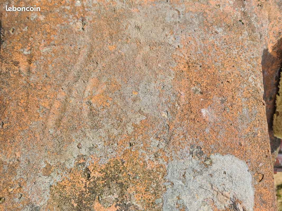1 tuile chatière ancienne en terre cuite 18ème (image 3)