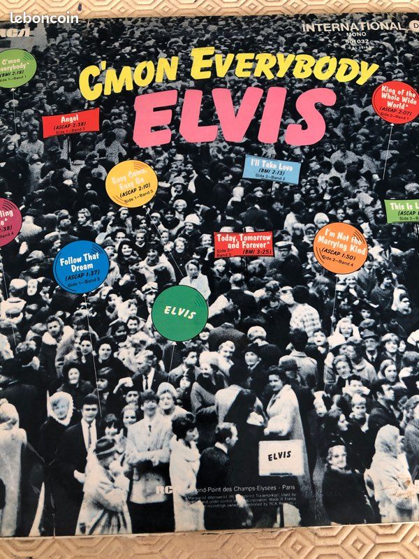 Disque ELVIS PRESLEY (image 2)