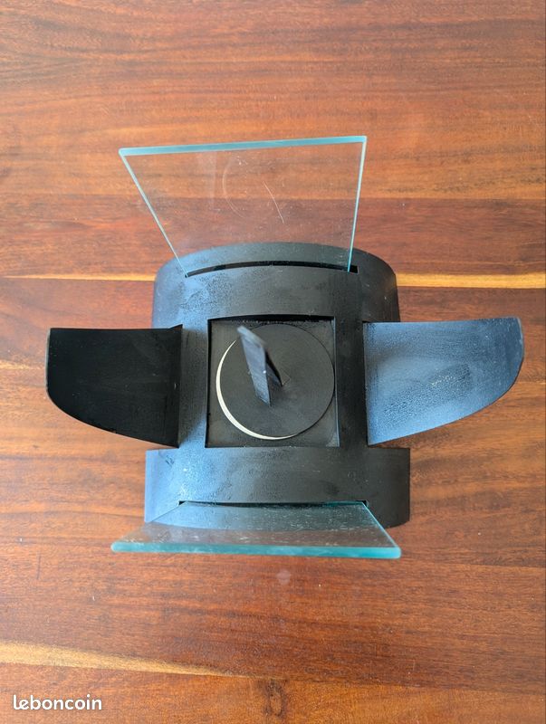 Cheminée de table au Bioéthanol – Design Verre et Noir (image 6)