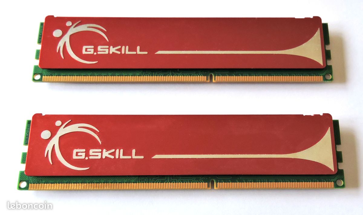 2 Barrettes RAM DDR3 12 Go Total (Kingston FURY Beast) - Occasion Fonctionnelle