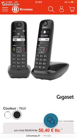 Téléphone sans-fil Gigaset C610 IP