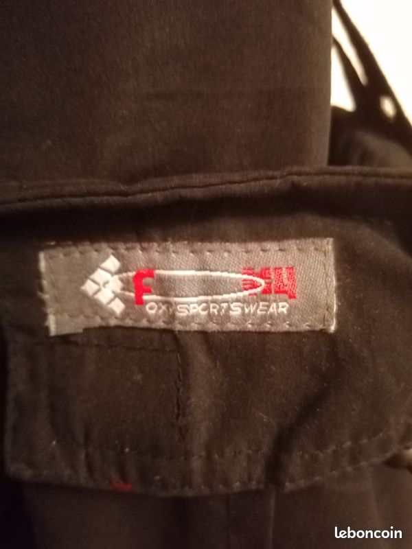 Pantalon tandence noir à franges (image 5)