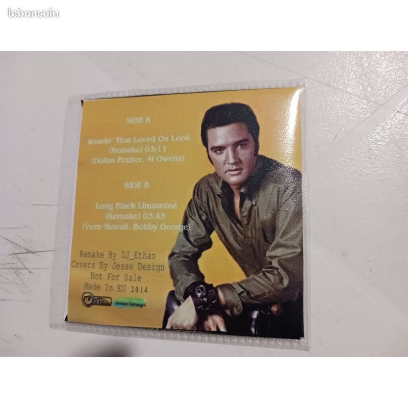 Elvis presley wearin' that loved on look mini cd 2 titres (image 2)