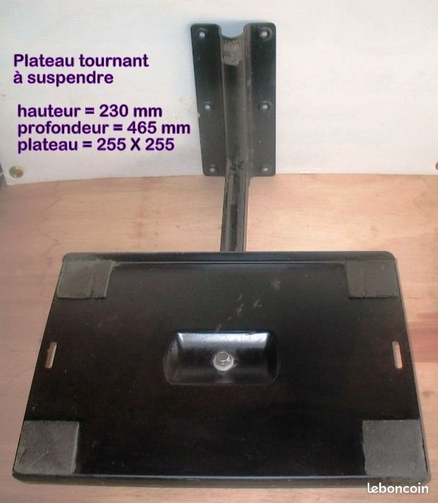đSupport mural pivotant en mĂ©tal: TV , robot cuisine ou autre (image 1)