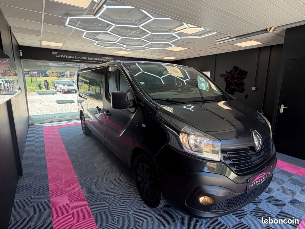 RENAULT TRAFIC CABINE APPROFONDIE L2H1 1200 KG DCI 140 CONFORT/Entretien Complet / Turbo neuf (image 9)