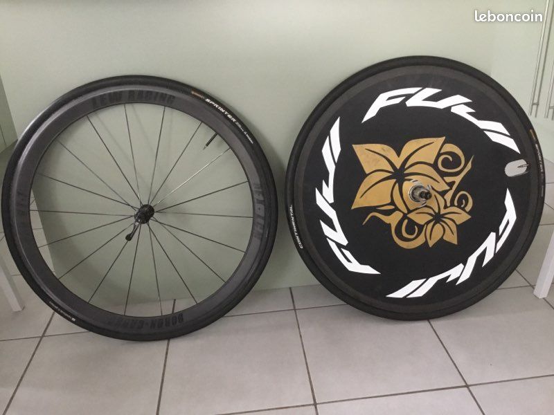 Roue Arrière Carbone Corima 32 WS + (28") - Occasion - Frein Sur Jante