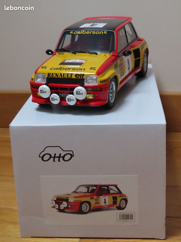 Renault 5 Turbo Gr. 4 n° 4 Tour de Corse 1980 1/12 Ottomobile G087