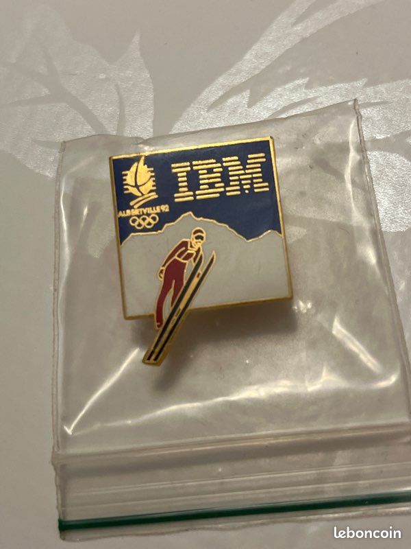 Pin's Equipe De Ski USA - Jeux Olympiques Albertville 1992 - Collection Sport