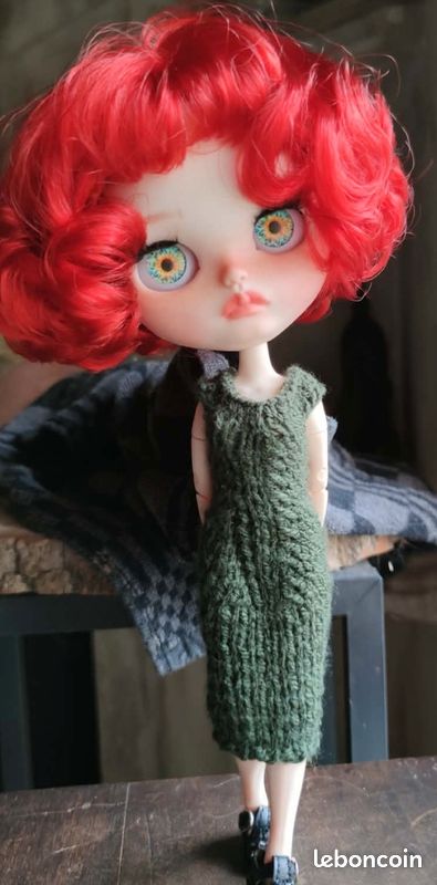 À vendre poupée blythe personnalisée signée et numerotée, nommée Leeloo (image 9)