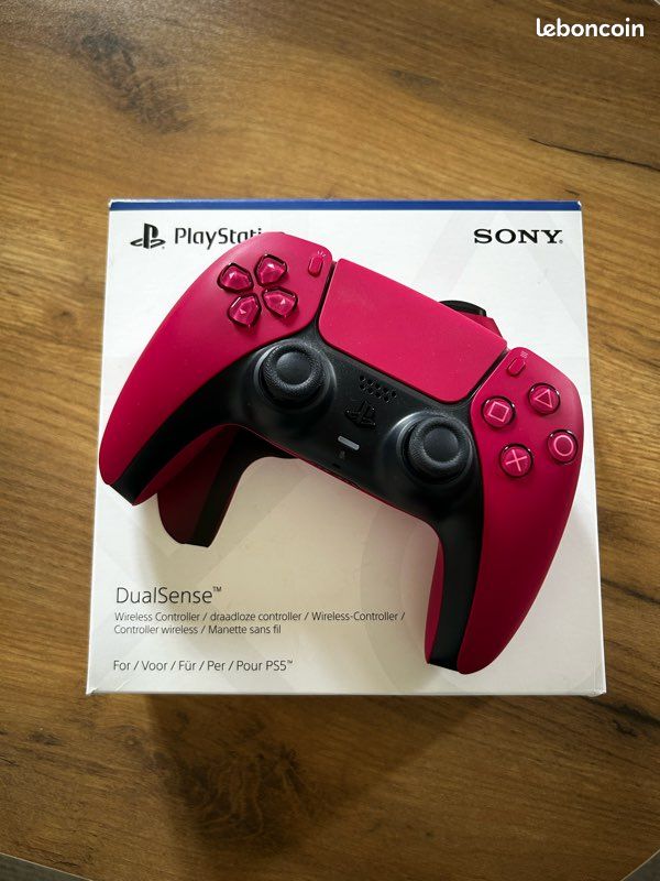 MANETTE SANS FIL Sony PlayStation 5 PS5 DualSense CFI-ZCT1J rouge EUR