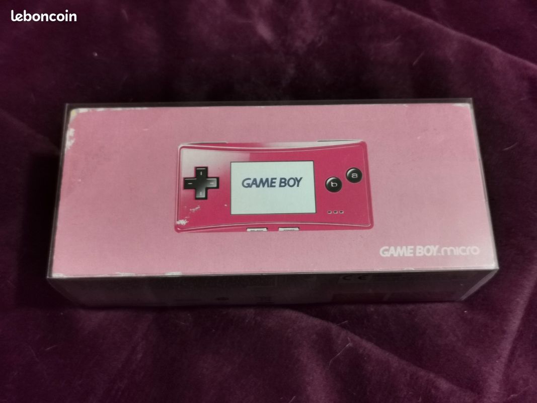 Game Boy Pocket Rose Japonaise - En Boîte, Très Bon état