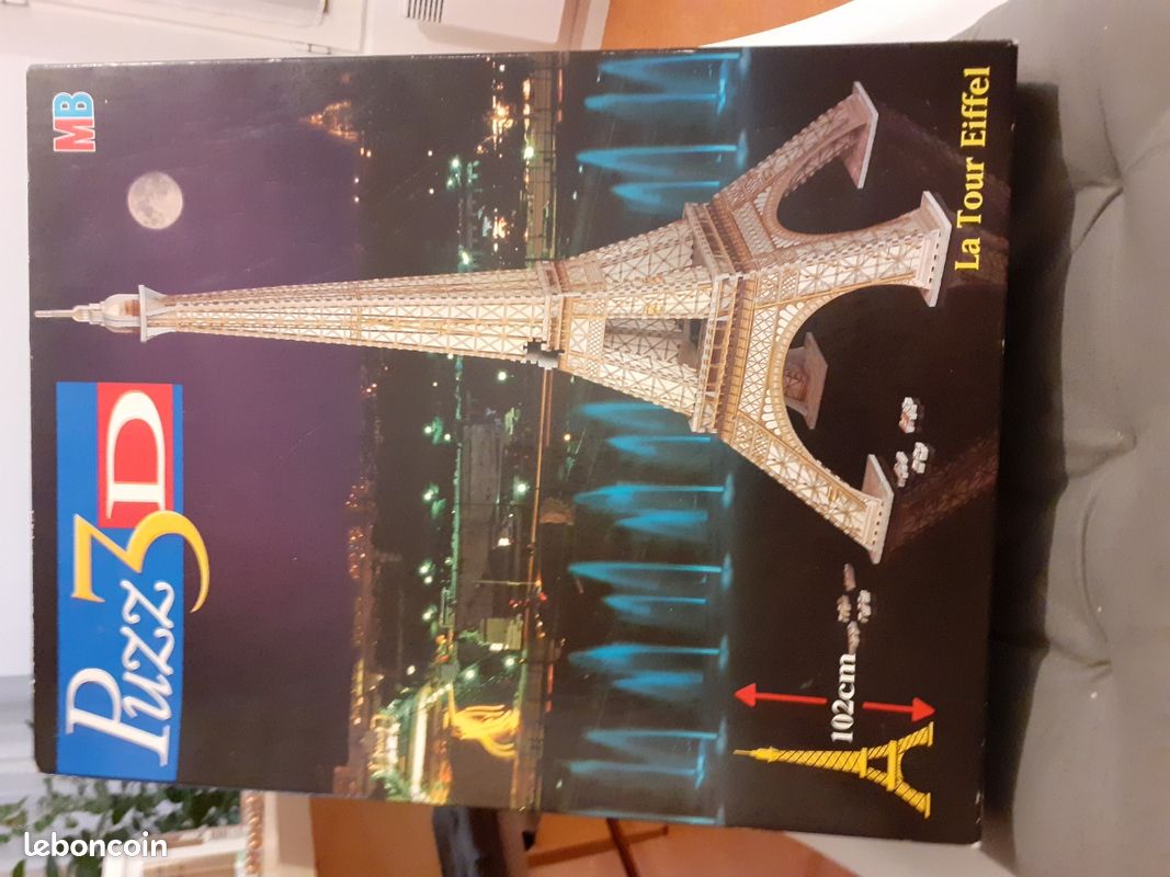 Puzzle 3 D tour Eiffel Etampes 91 (image 2)