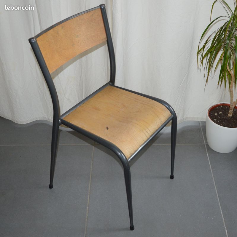 Bureau Enfant avec Chaise en Bois, Table d'Etude avec Casier et Etagère