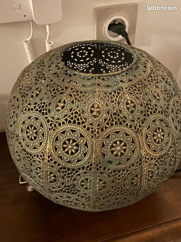 Ensemble lustre et lampe (image 1)