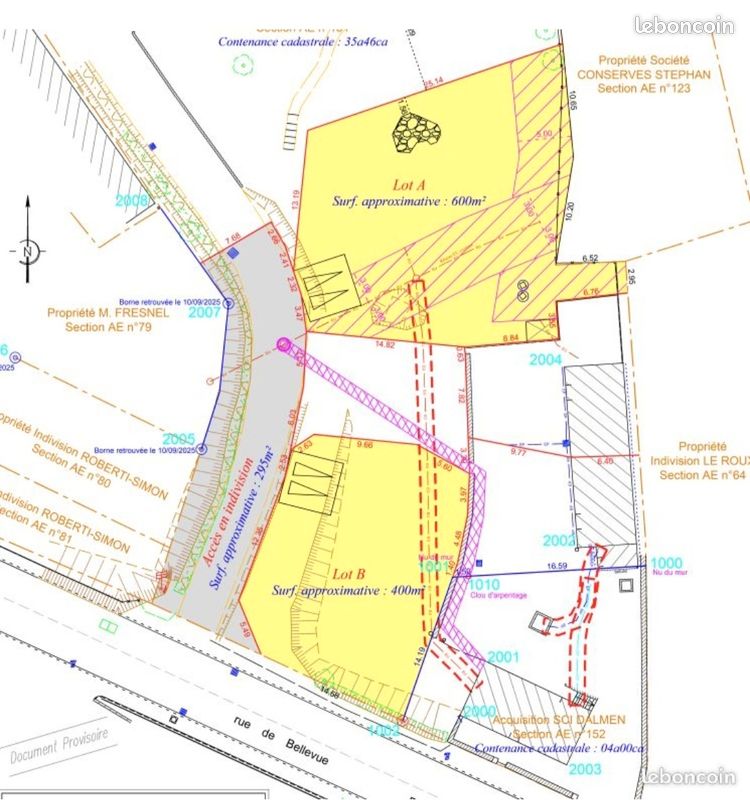 Terrain constructible viabilisé à Ploumagoar · 32 000 €