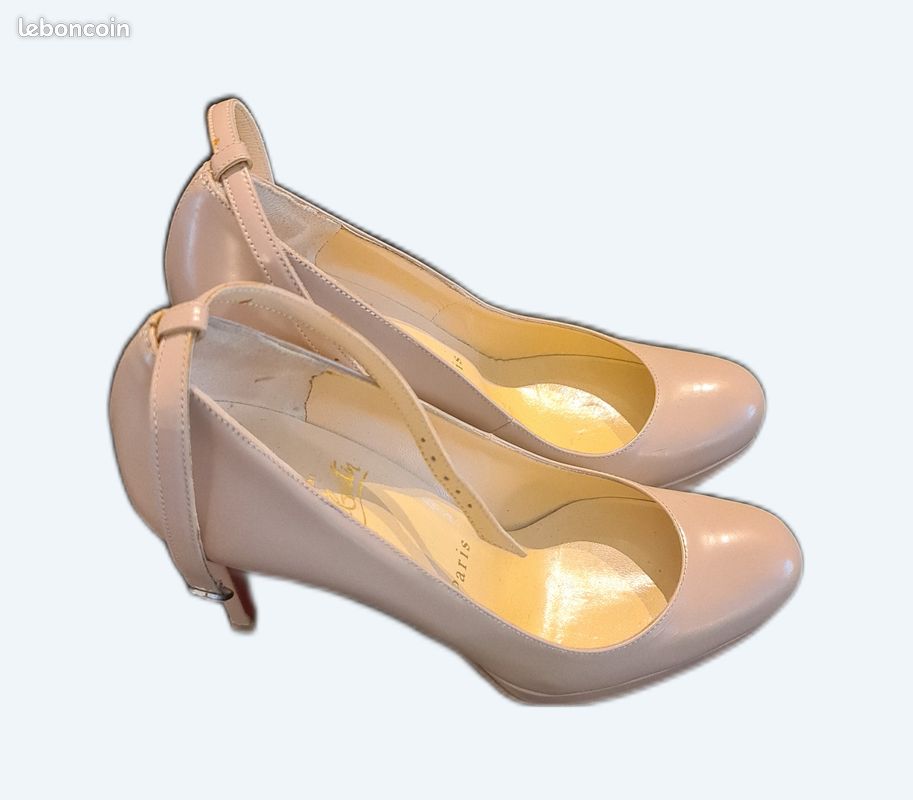 Louboutin Nude 10 cm avec facture (image 1)