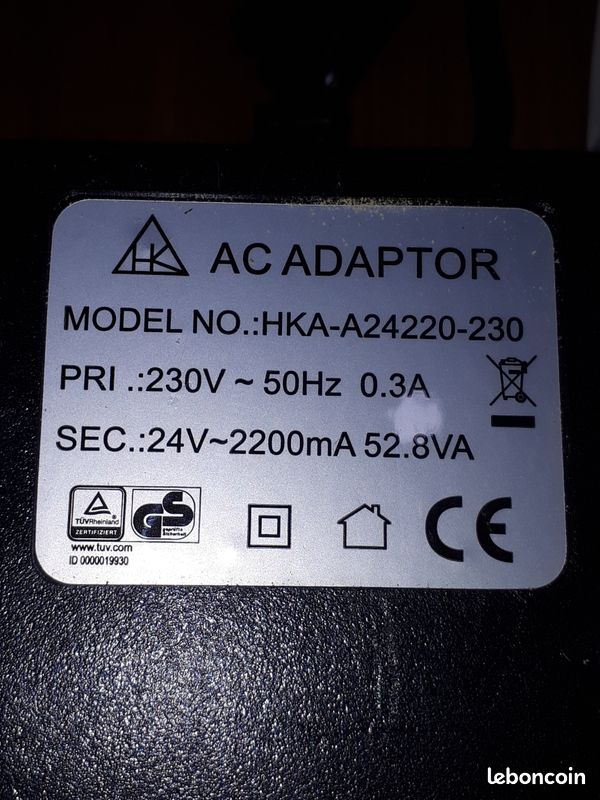 Alimentation électrique (image 1)