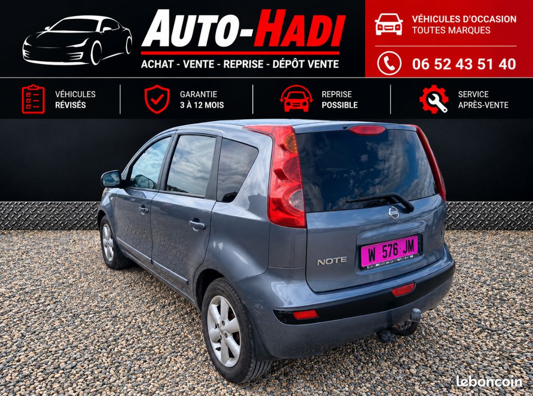 Nissan Note 1.4 Essence 88 Garantie 6 mois (image 3)