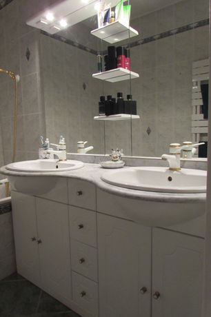 Meuble de rangement salle de bains faible largeur GoodHome Imandra décor  chêne L. 20 x H. 90 x P. 36 cm