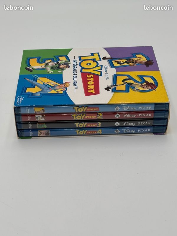 Coffret Blu-Ray Disney - intégrale Toy story 1 à 4 - neuf (image 4)