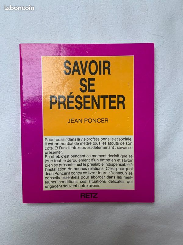 Livre : Savoir se présenter (image 1)