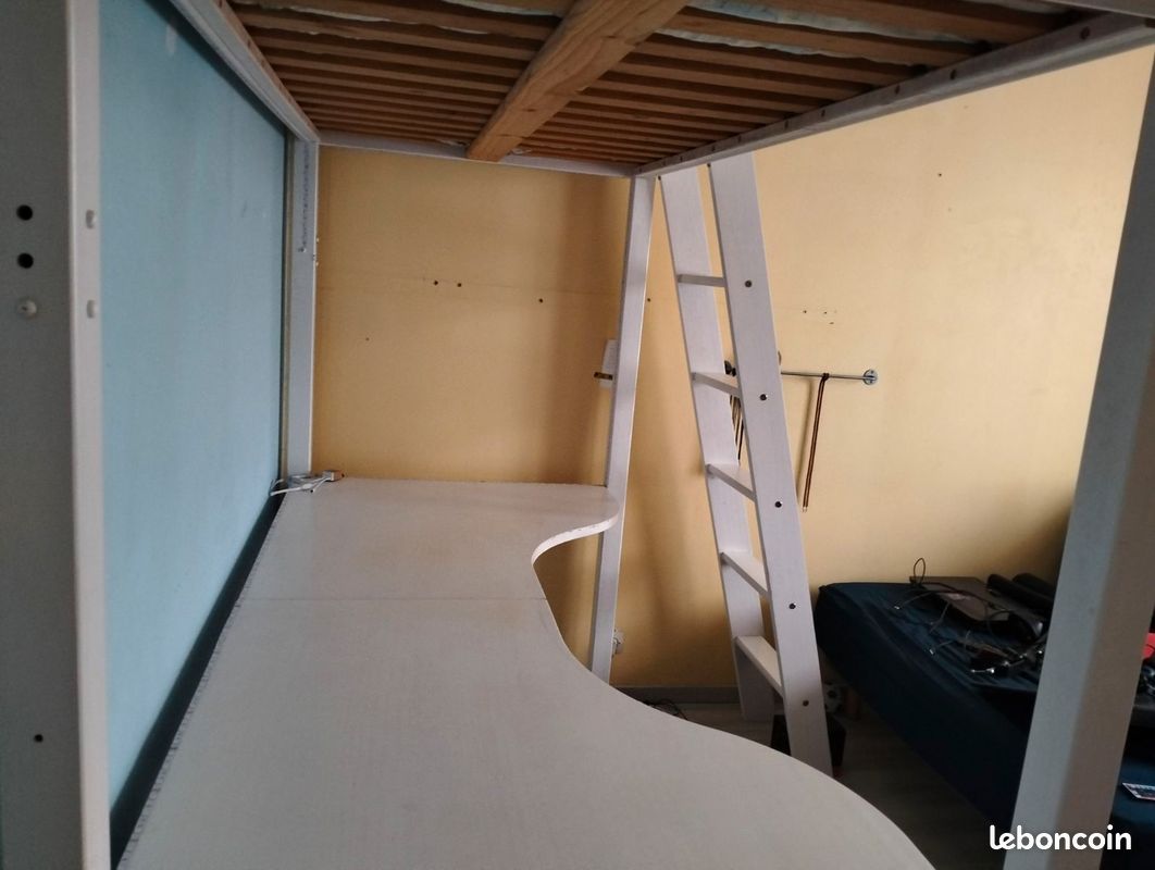 Lit mezzanine + bureau (image 2)