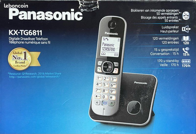 Téléphone sans fil neuf panasonic (image 1)