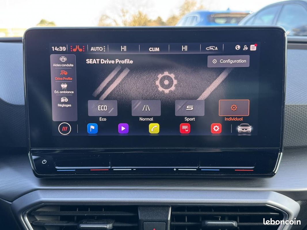 SEAT LEON FR 1.5 TSI 150ch Carplay Camera Acc Lane Assist Siege et Volant Chauffant (image 18)