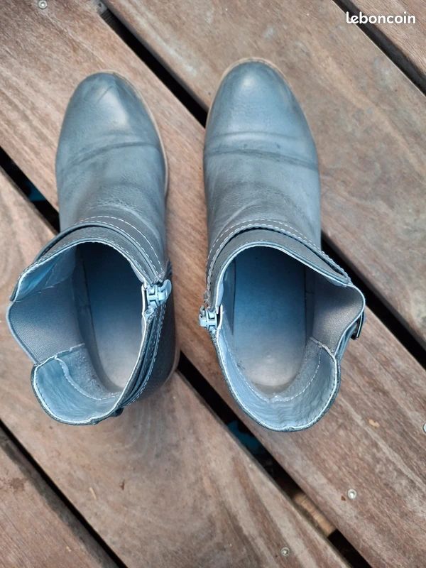Bottines bleues - 38 (image 1)