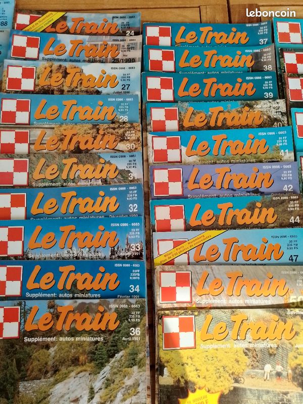 Revues Le Train 53 numeros (image 4)