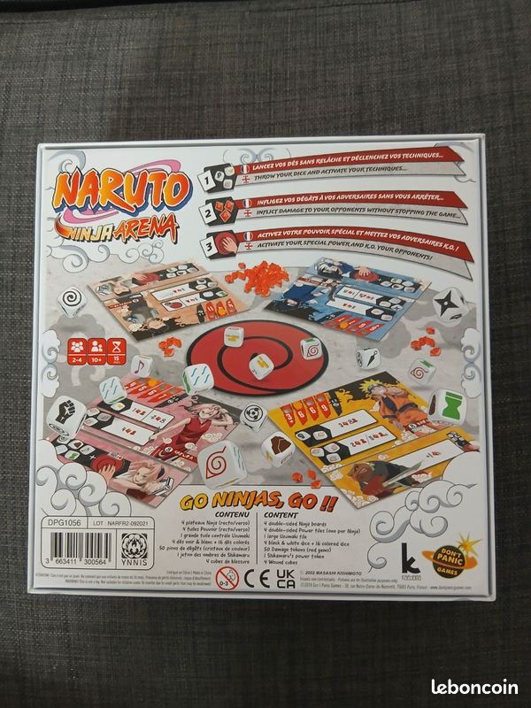 Jeu Naruto ninja Arena (image 2)
